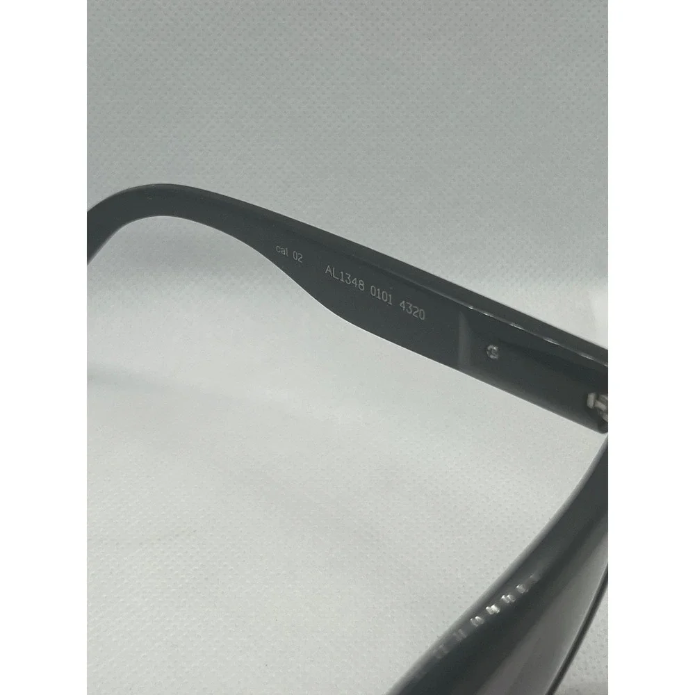 Alain Mikli Sunglasses AL1348 0101‎ 4320 Black Frames Fade Lens Designer Eyewear